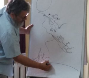 Spotkanie z autorem książek dla dzieci Pawłem Wakułą 4