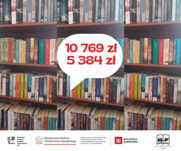 Dofinansowanie na zakup nowości czytelniczych