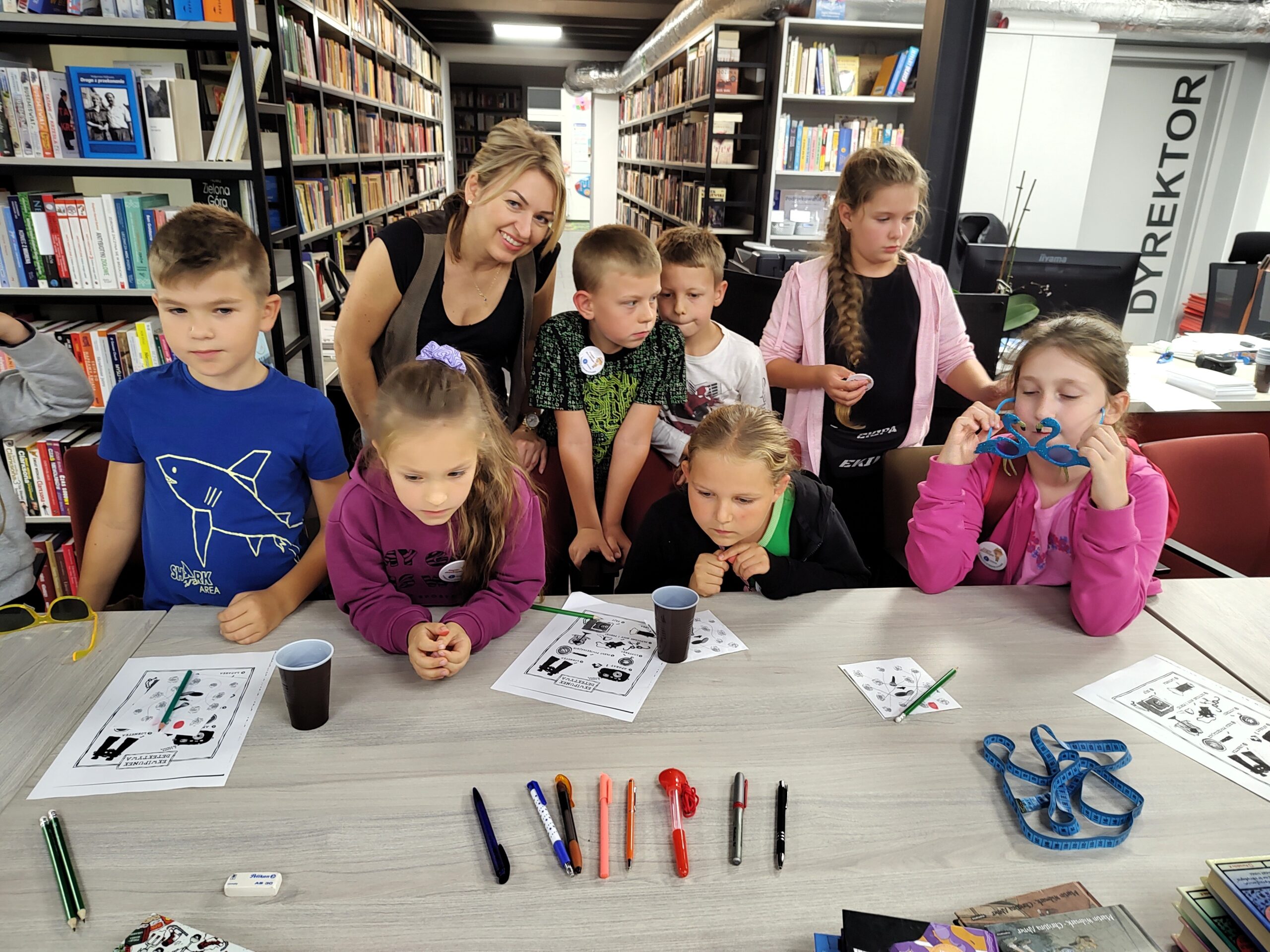 noc bibliotek