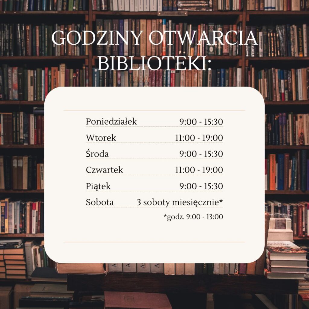 Godziny otwarcia