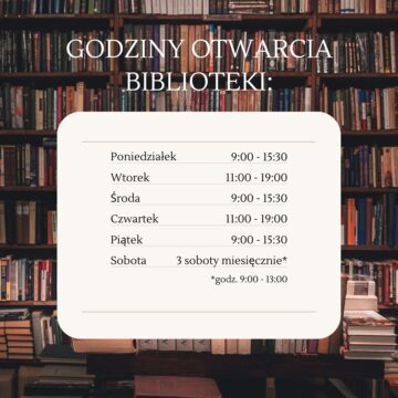 Godziny otwarcia