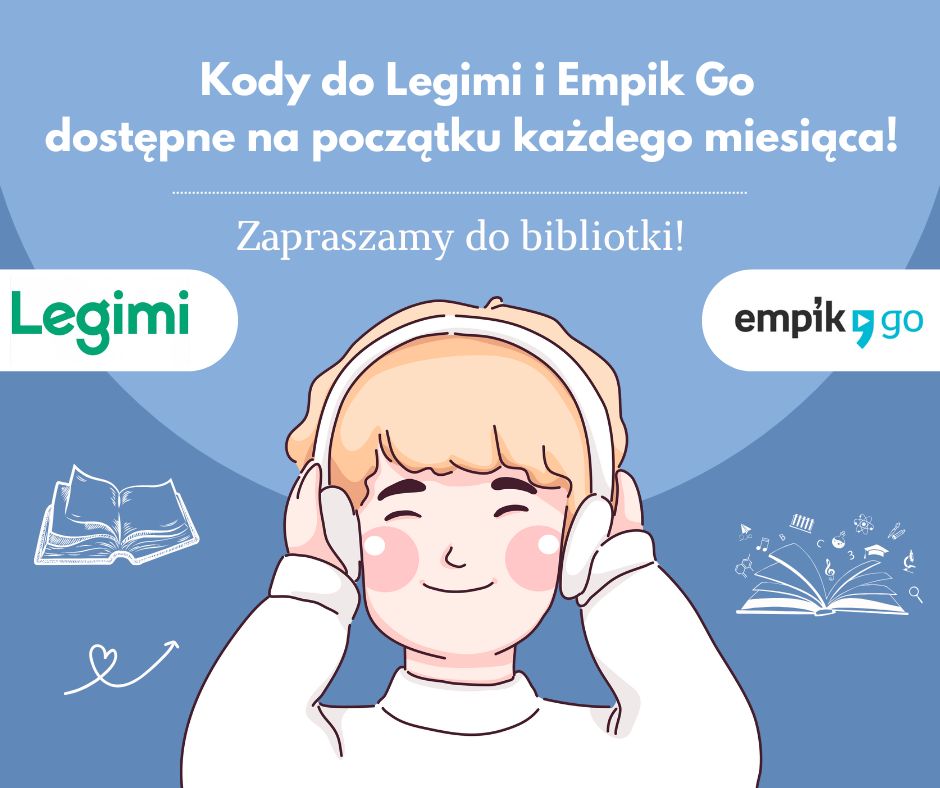 Kody dostępu Legimi i EmpikGo